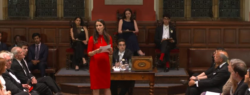 Heinrichs’ Oxford Union Debate 2