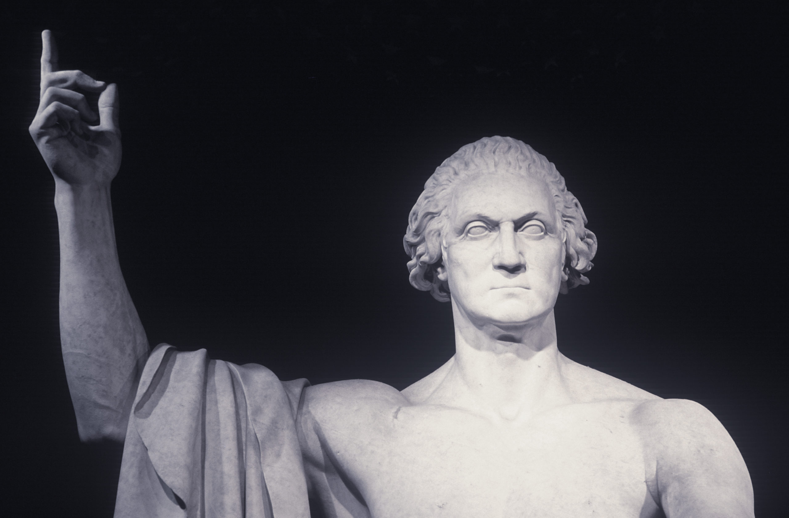 Sculpture of George Washington
