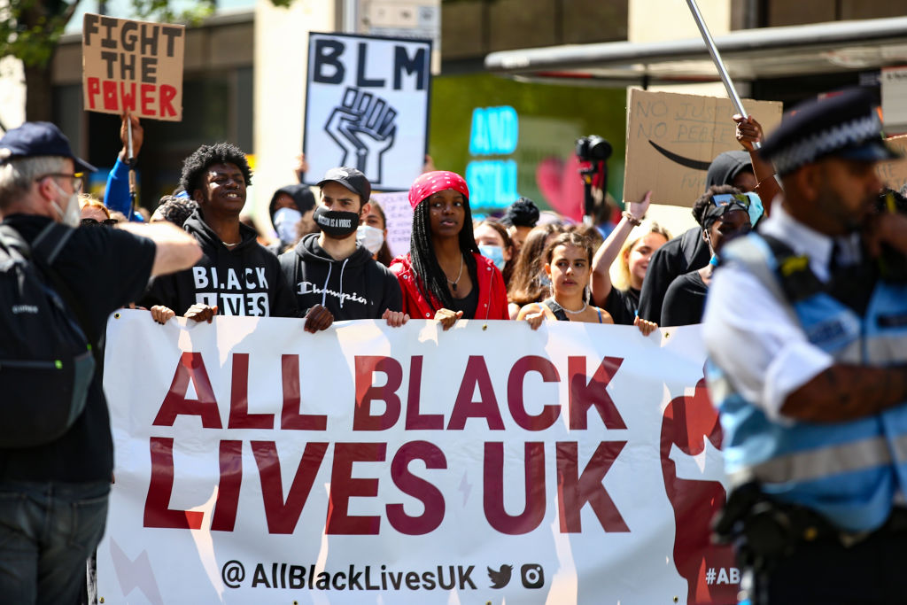 Black Lives Matter Demonstrations Continue In Central London