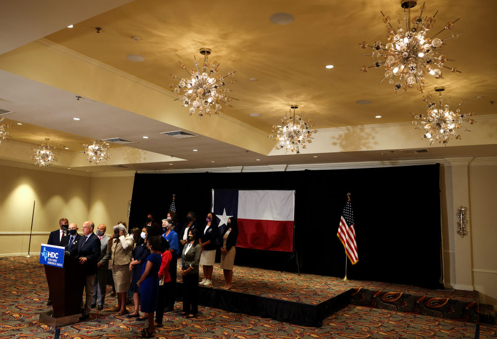 Texas House Democrats Breaking Quorum In D.C. Host News Conference