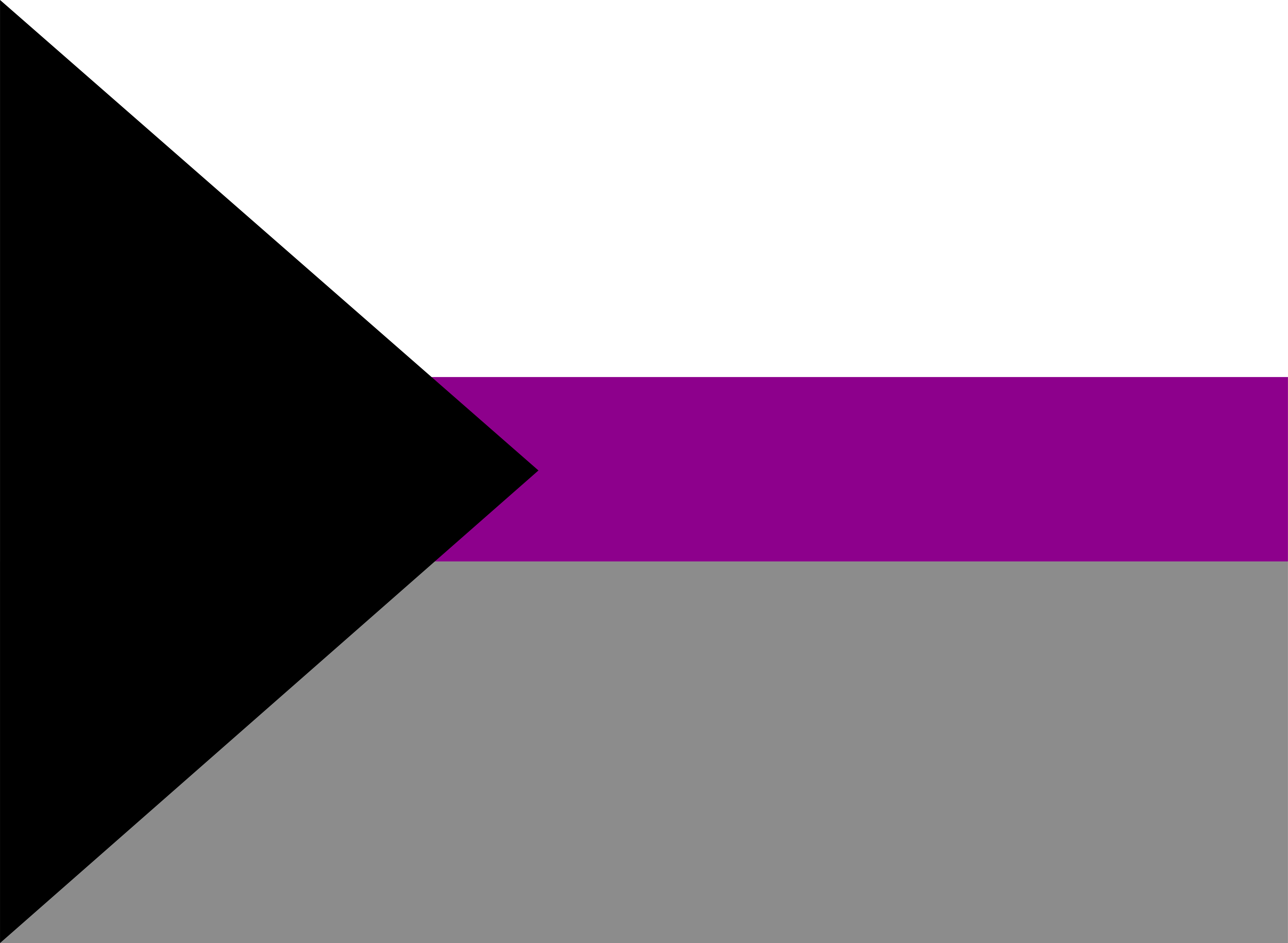LGBTQ + Demisexual Flag for the rights of pride and sexuality Vector