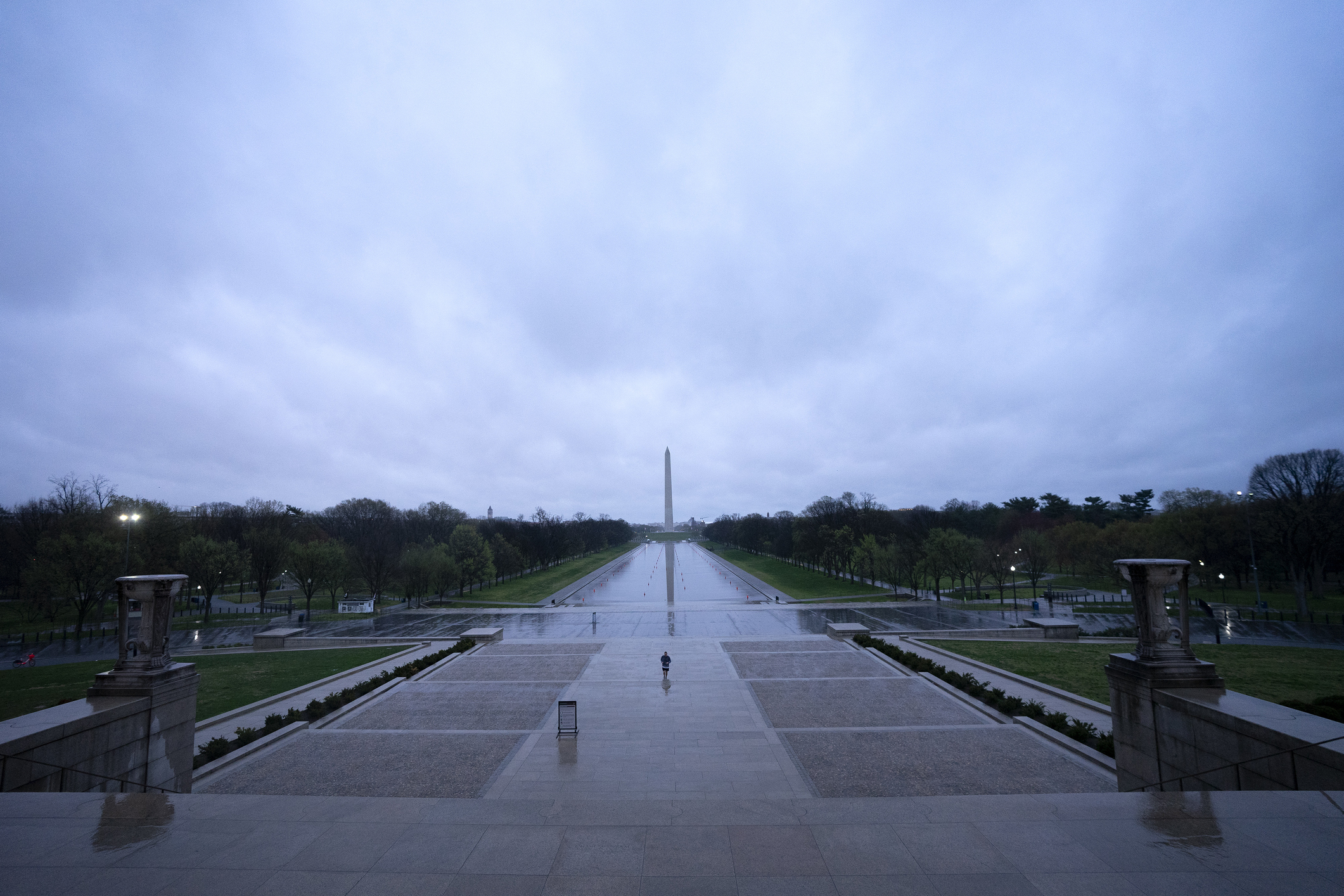 Washington Monument During Covid19 Lockdown