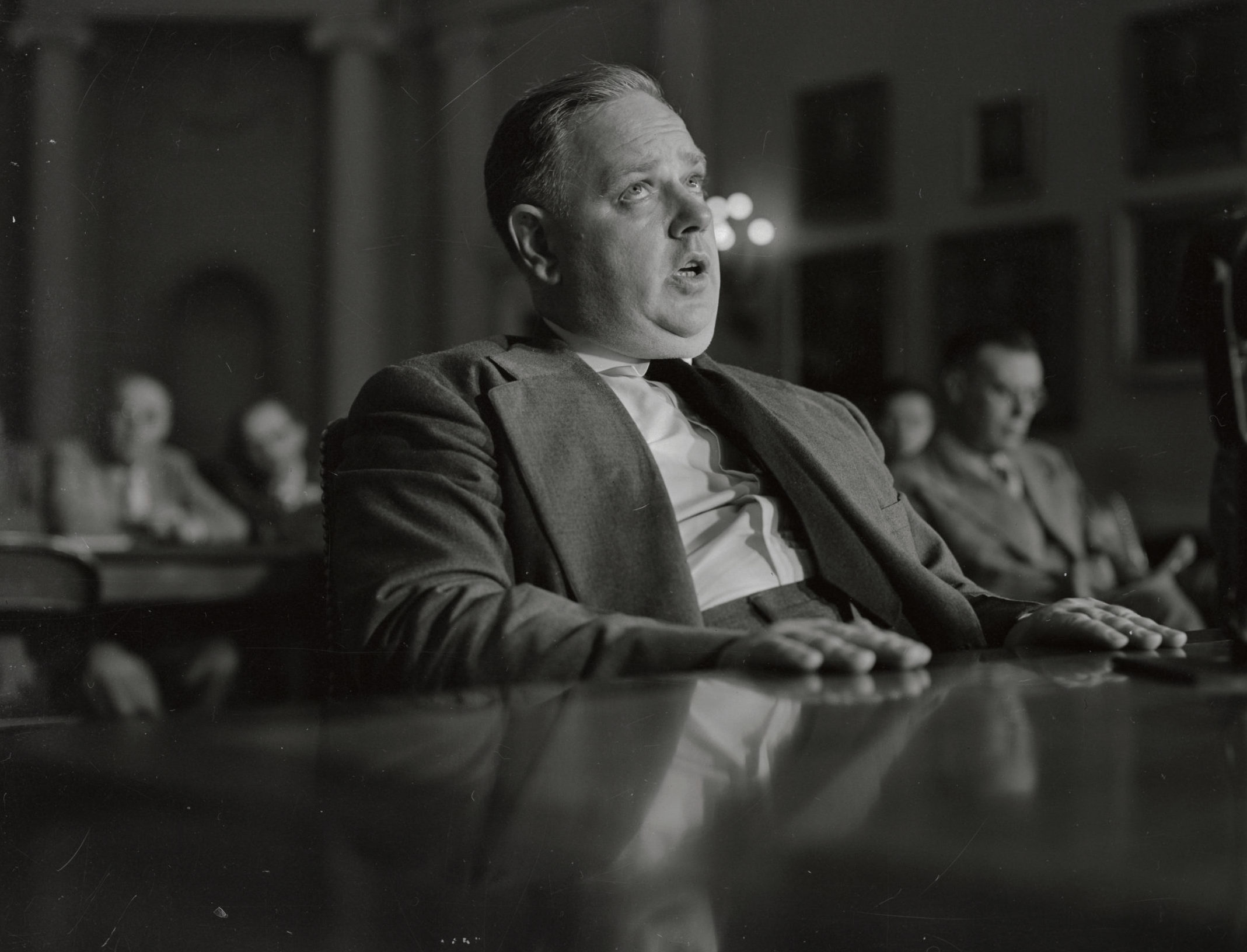 Whittaker Chambers as a Witness in Hearing