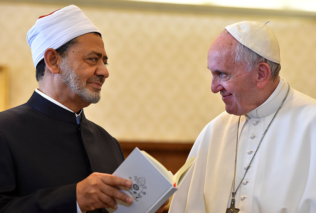 Pope Francis Meets Grand Imam Of Al-Azhar