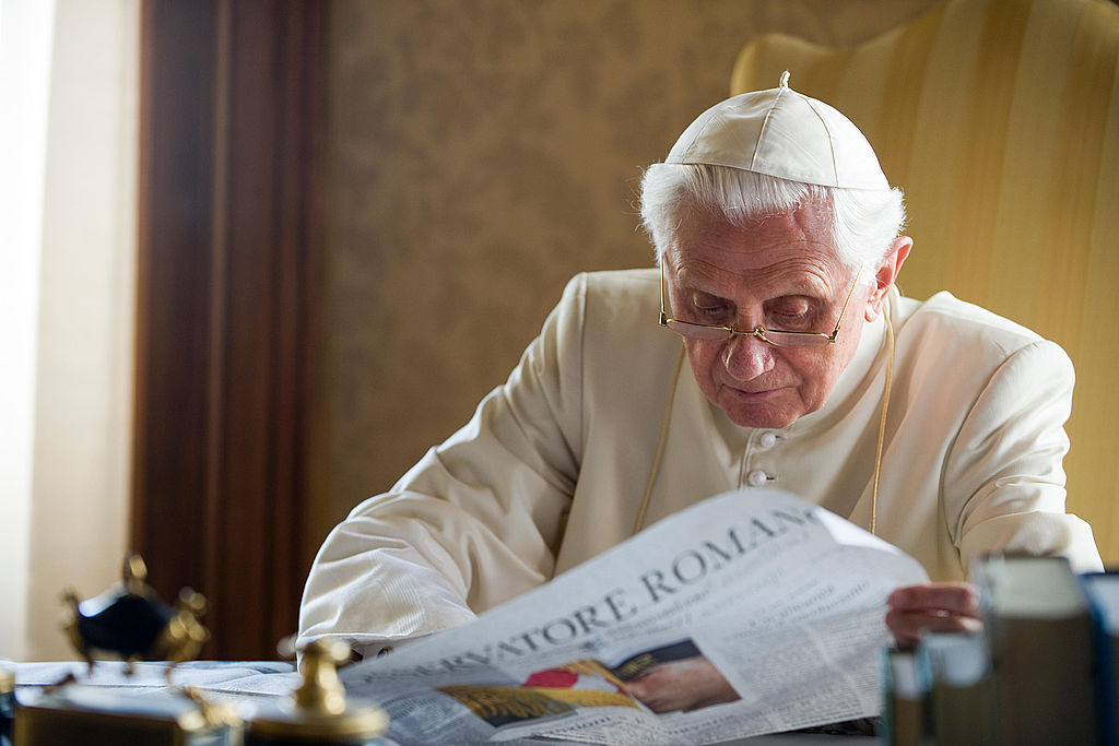 Pope Benedict XVI Rests In His Summer Residence