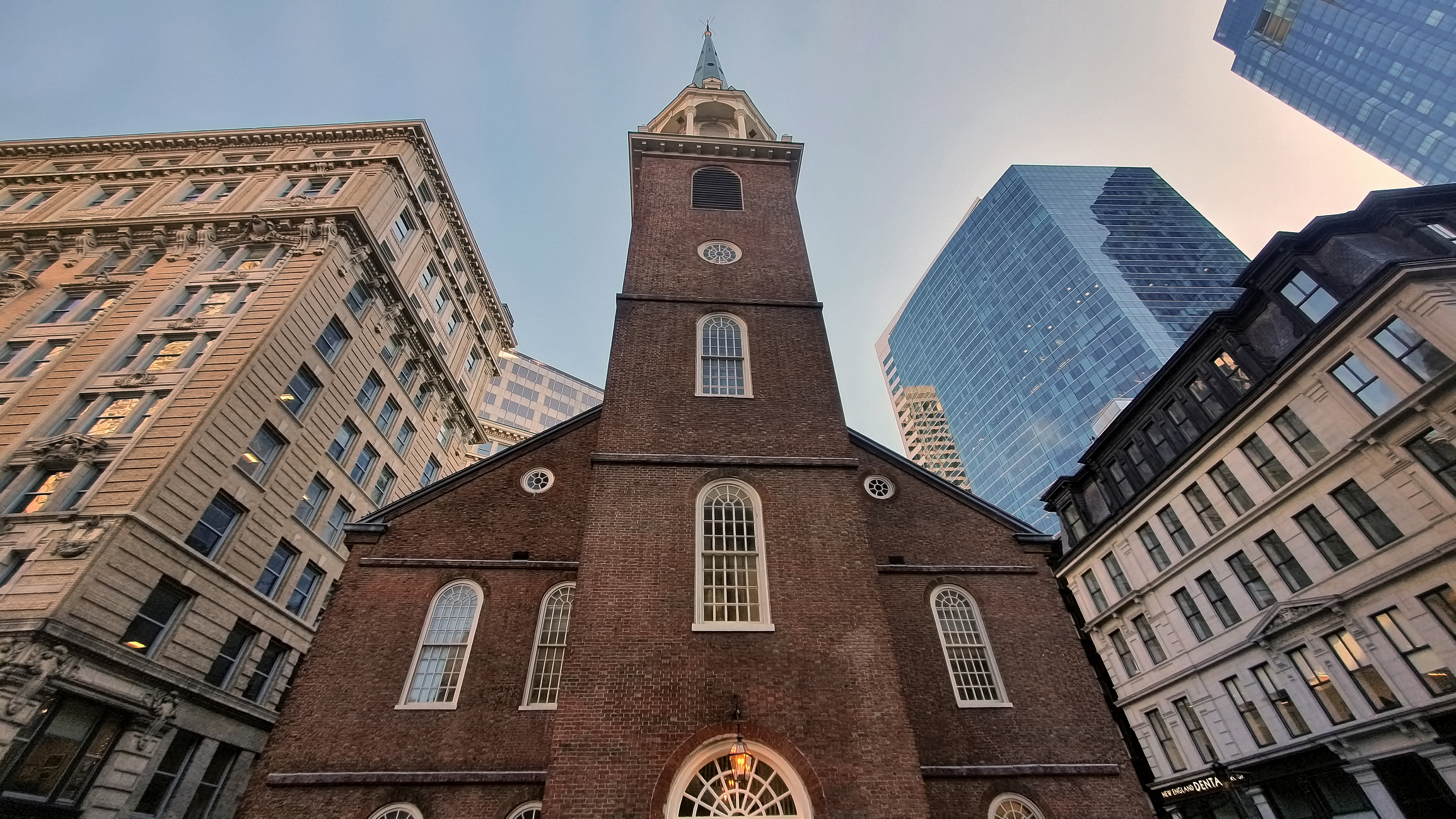 Old South Meeting House in Downtown Boston