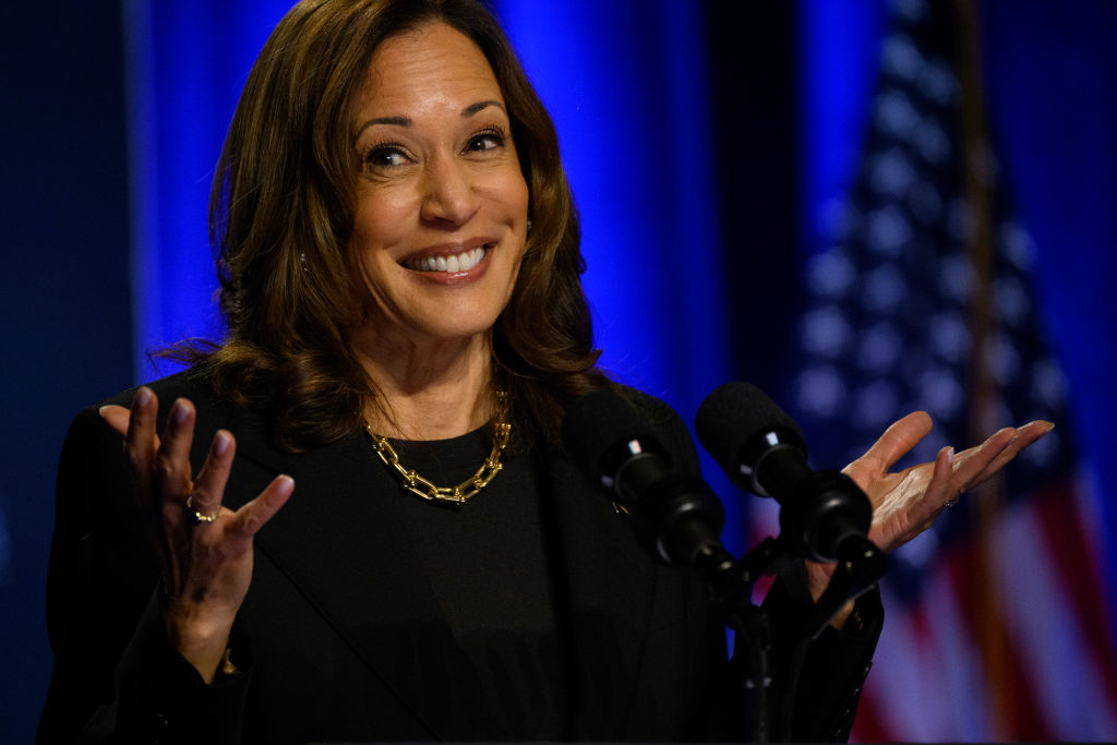 Kamala Harris Campaigns For President In Pittsburgh, Pennsylvania