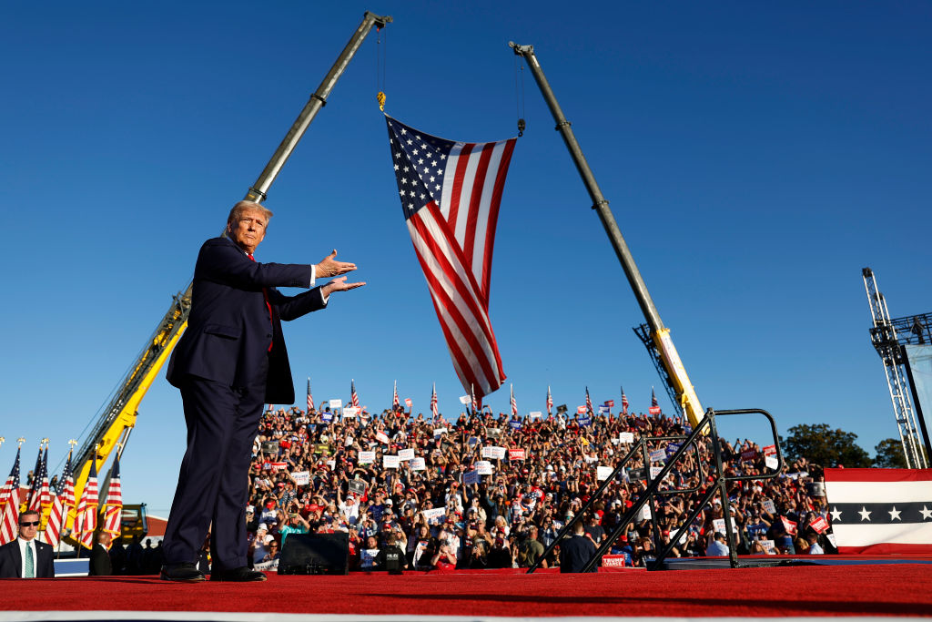 Republican Presidential Candidate Former President Trump Holds Rally In Butler, Pennsylvania