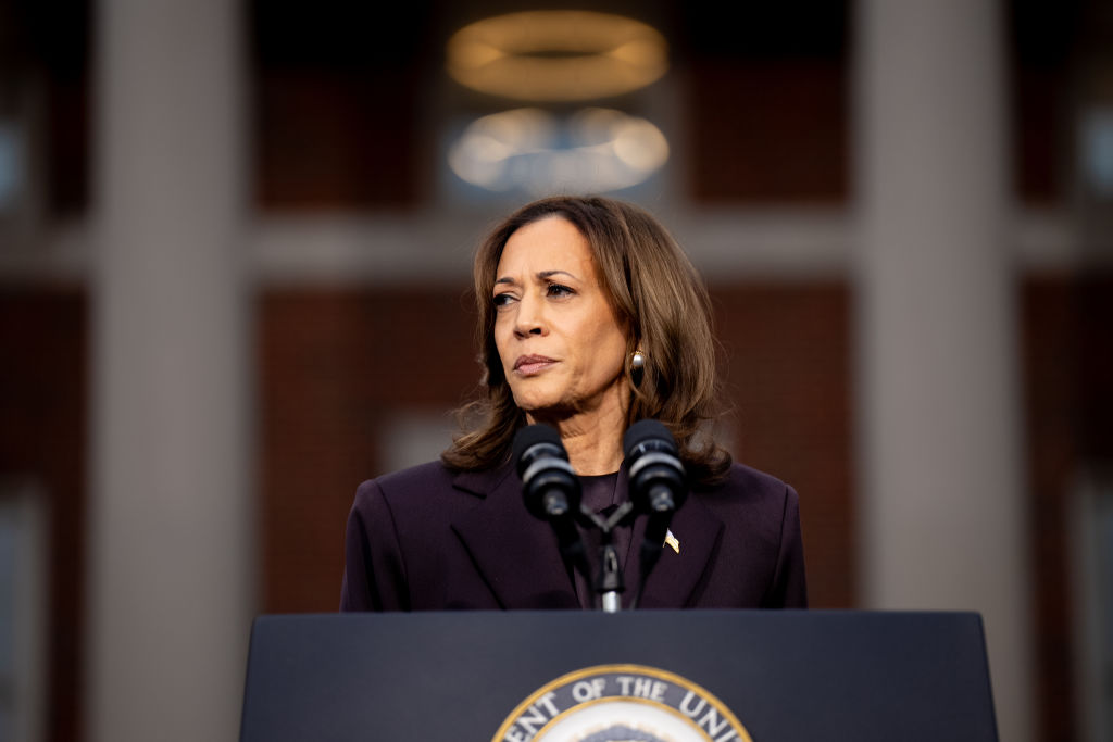 Vice President And Presidential Nominee Kamala Harris Delivers Concession Speech At Howard University