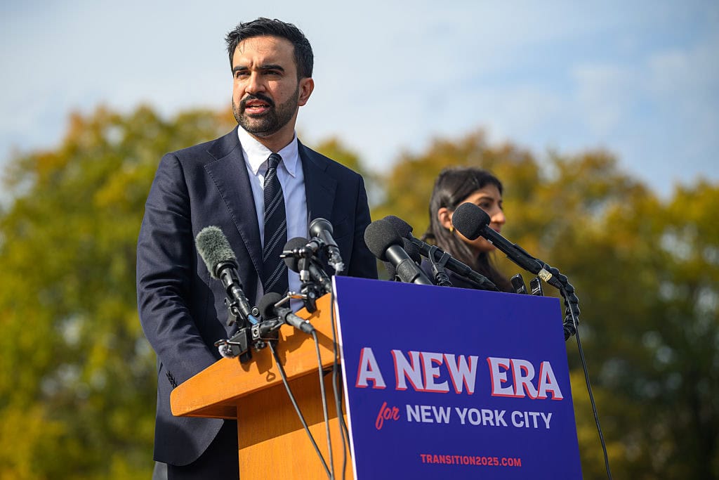 Mayor-Elect Zohran Mamdani Holds News Conference Day After Being Elected Mayor Of New York City