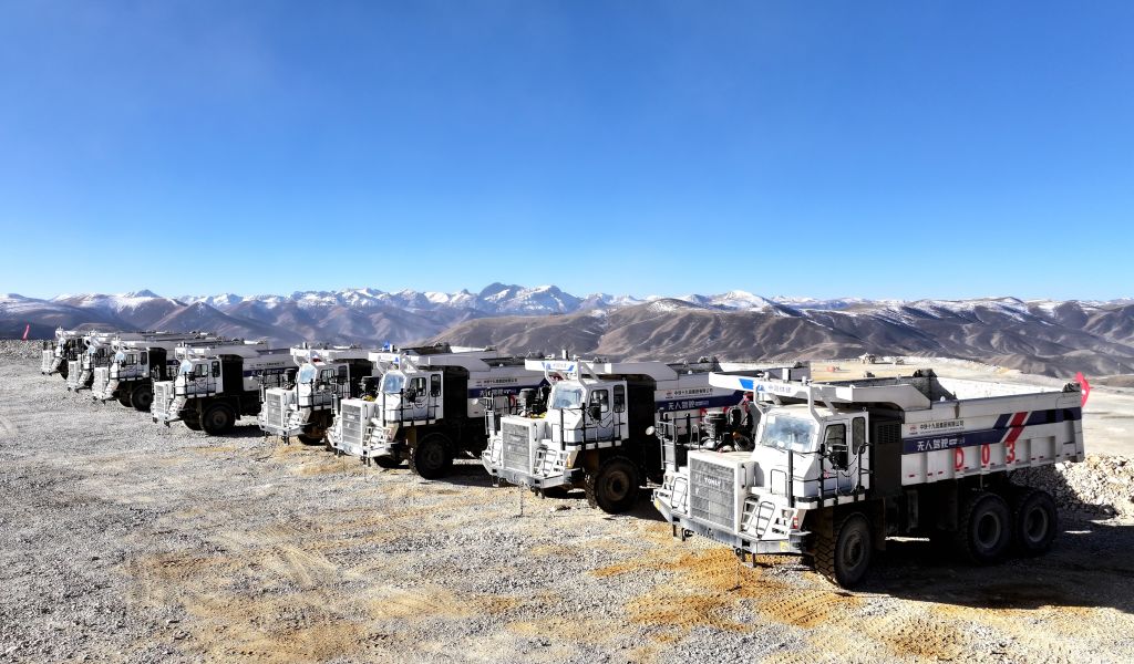 CHINA-UNMANNED DRIVING-HIGH-ALTITUDE MINING INDUSTRY (CN)