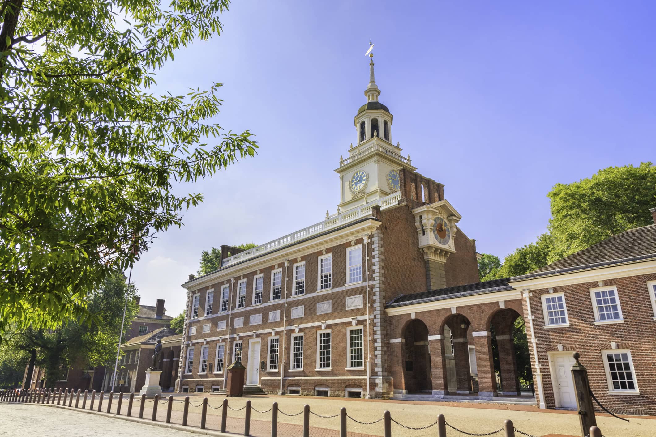 Historic Independence Hall in Philadelphia, Pennsylvania