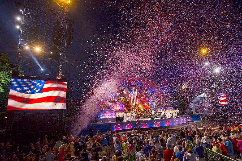 July 4th celebraton in Boston