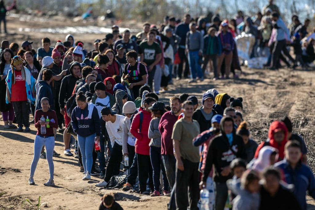 Surge Of Migrants Overwhelms Border Crossings